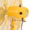 Global Industrial Deluxe Oscillating Pedestal Fan, 30 Diameter, Safety Yellow, 1/2HP, 10000CFM 652299Y - alternate 3